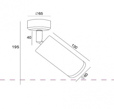 Потолочный светильник C034CL-01B Maytoni Focus Design