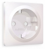 Лицевая панель ALFA (Жемчуг) для электрической розетки с заземлением QUANT AP2060