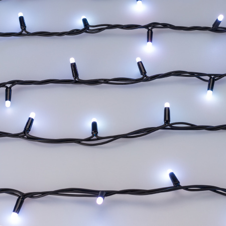 Arlight Светодиодная гирлянда ARD-STRING-PRO-10000-BLACK-100LED-MILK-LIVE RGB-DMX (24V, 10W) (Ardecoled, IP65)