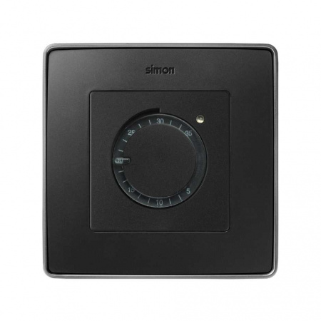 Simon 82 Графит Накладка термостата (мех.75500-39)