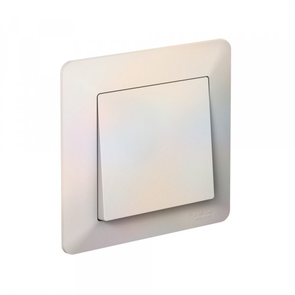 Systeme Electric AtlasDesign Air Жемчуг/дымчатый белый Рамка 1-ая