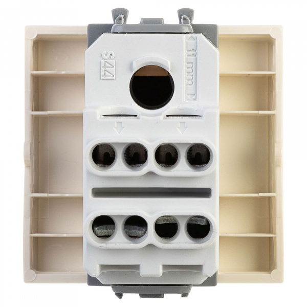 DKC Avanti Ванильный дымка Инвертор одноклавишный 2 модуля