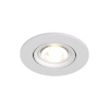 DK3020-WH Встраиваемый светильник, IP 20, 10 Вт, GU5.3, LED, белый, пластик