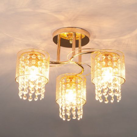 Потолочный светильник 30137/3 золото Eurosvet Bonnie