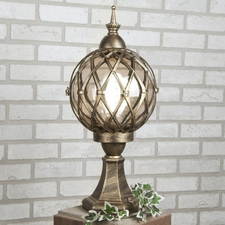 Sirius S черное золото ландшафтный светильник IP44 Sirius S Elektrostandard Sirius a025303