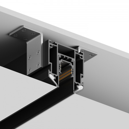 Шинопровод под натяжной потолок ElDeko HSBL_0072_1, 48В-1м, чёрный
