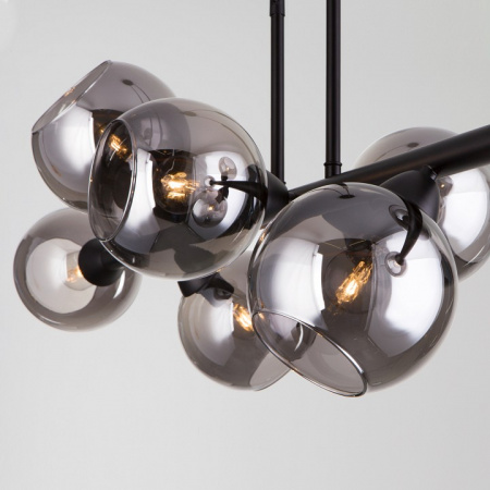 Подвесной светильник с плафонами 70113/8 дымчатый Eurosvet Roger