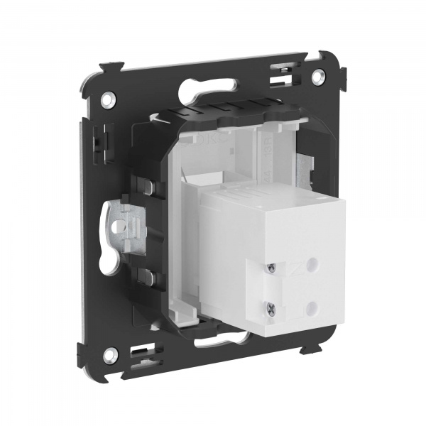 DKC Avanti Белое облако Розетка одинарная тип А-А USB 2.0