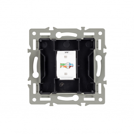 Arlight Механизм компьютерной розетки SCT-MPC1-PL-GR (RJ-45, CAT6) (-)