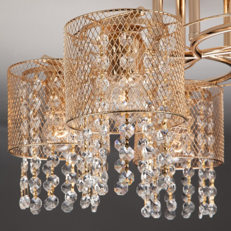 Потолочный светильник 30137/5 золото Eurosvet Bonnie