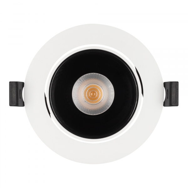 Светильник MS-FORECAST-BUILT-TURN-R102-12W Day4000 (WH-BK, 32 deg, 230V) (Arlight, IP20 Металл, 5 лет)