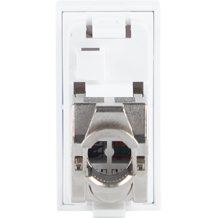 Donel Розетка DEC RJ45 FTP кат.6, 1мод., бел. (22.5х45мм), серия (тип) DEC, DECF12WF6