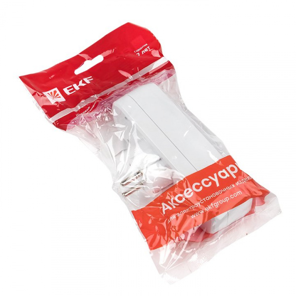 EKF PROxima Разветвитель 3 гн. с/з плоский 16А 250B