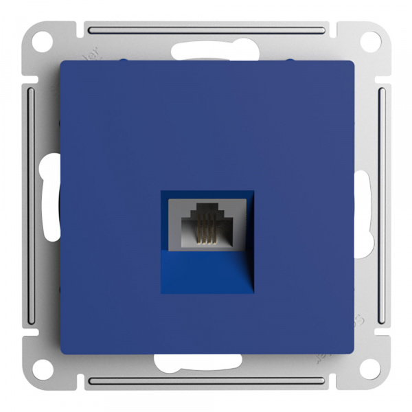 SE AtlasDesign Аквамарин Розетка телефонная RJ11, механизм