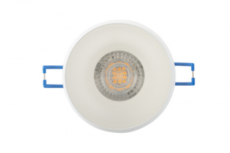 DK4031-WH Встраиваемый светильник, IP 20, 10 Вт, GU10, белый, алюминий/пластик