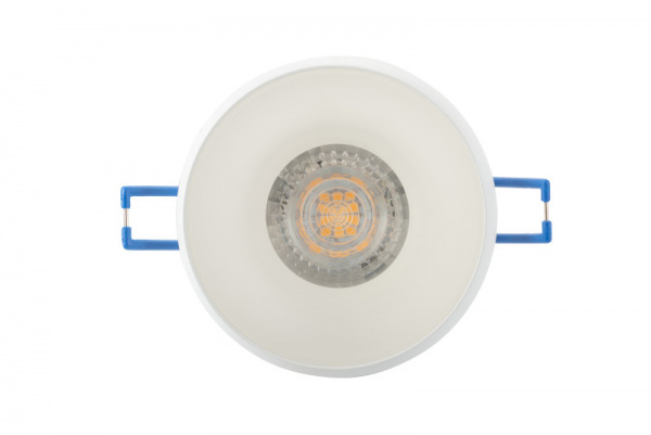 DK4031-WH Встраиваемый светильник, IP 20, 10 Вт, GU10, белый, алюминий/пластик