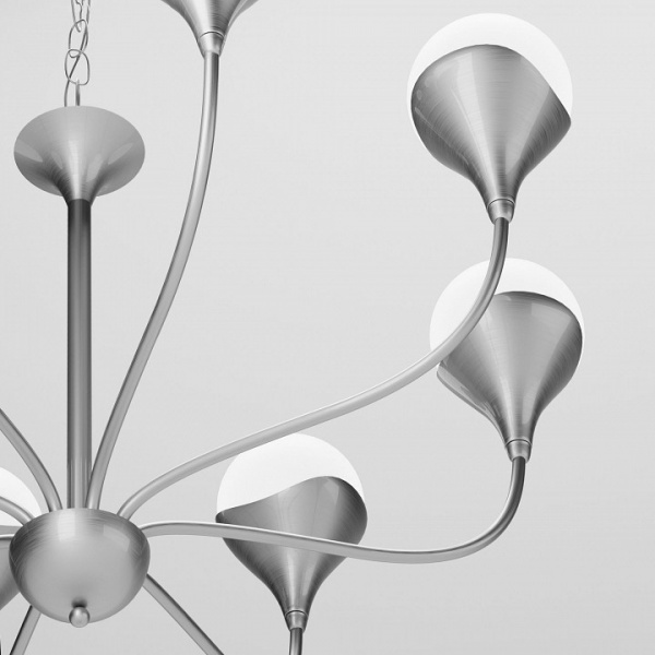 Подвесной светильник 60169/8 никель Eurosvet Calyx