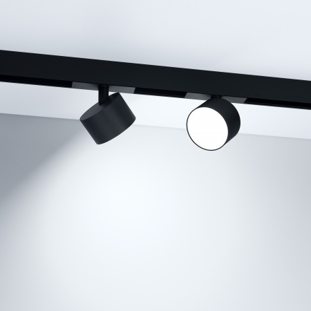 Arlight Светильник MAG-ORIENT-RONDO-R90-9W Day4000-MIX (BK, 110 deg, 48V, DALI) (IP20 Металл, 5 лет)