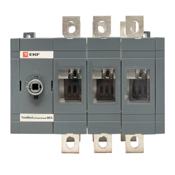 EKF PROxima Рубильник 400A 3P реверсивный без рукоятки управления TwinBlock