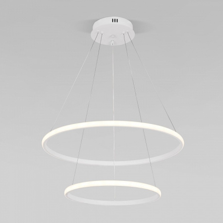 Подвесной светодиодный светильник с пультом управления 90264/2 белый Eurosvet Collars