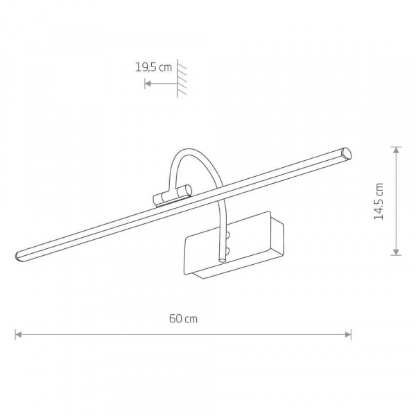 Подсветка для картин Nowodvorski Rembrant Giotto Led M 8170