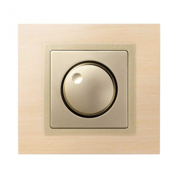 Simon 82 Шампань Накладка светорегулятора поворотного