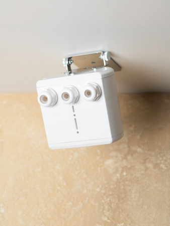 EKF PROxima Микроволновый датчик движения бел. для высоких потолков 2000Вт 360гр. 30м IP65 MW-707