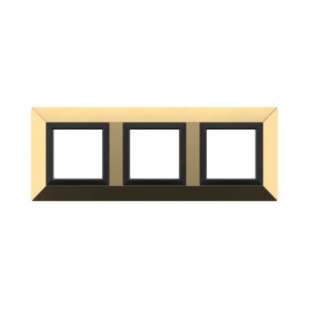 DKC Avanti Золотой Металл Рамка 6 модулей