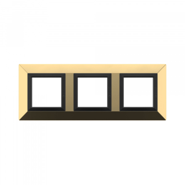 DKC Avanti Золотой Металл Рамка 6 модулей