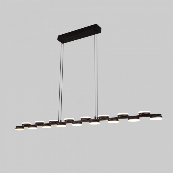 Подвесной светодиодный светильник 90332/17 черный Eurosvet Tapioca