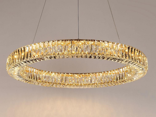 Подвесной светодиодный светильник Newport 8260 8261/S gold new М0066967