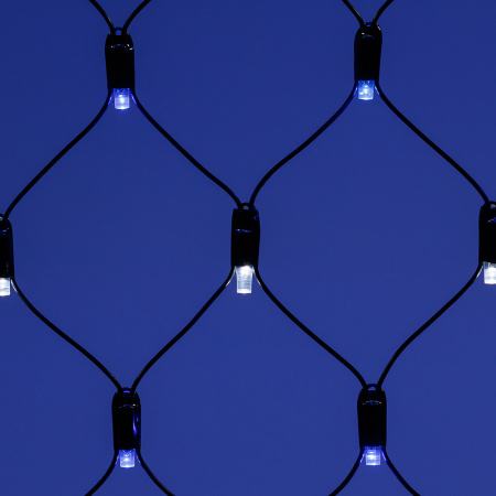 Arlight Светодиодная гирлянда ARD-NETLIGHT-CLASSIC-2500x2500-BLACK-432LED White/Blue (230V, 26W) (Ardecoled, IP65)