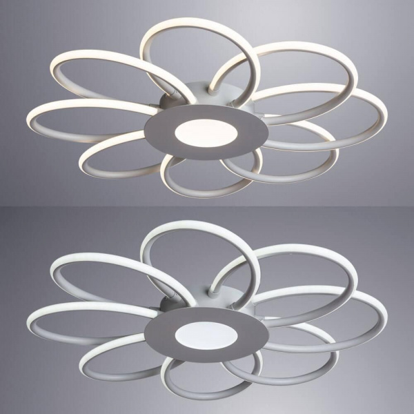 Потолочная светодиодная люстра Arte Lamp Polli A2528PL-8WH