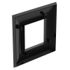 DKC Avanti Черный квадрат Рамка 2 модуля