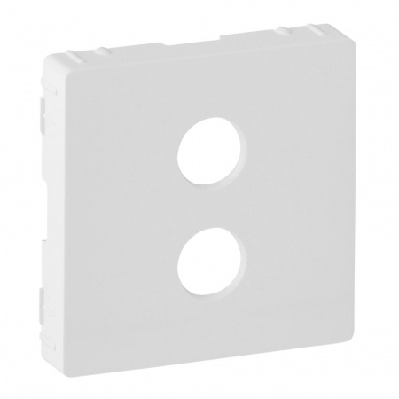 Legrand Valena LIFE Бел Накладка Аудиорозетка 1-ая "банан"