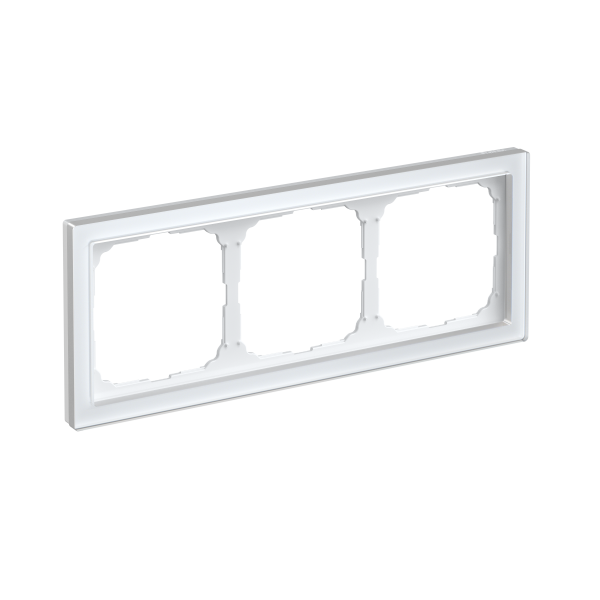 Systeme Electric ArtGallery Pure Органическое стекло Белый Рамка 3-ая