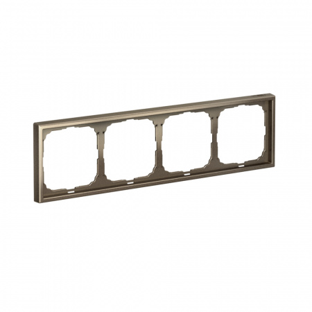 Systeme Electric ArtGallery Мокко Рамка 4-ая, универсальная