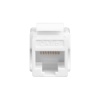 Donel Модуль Keystone RJ45, cat. 6, UTP, 90 град., белый, DECKU690DW