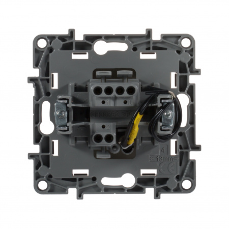 Legrand Etika Слоновая кость Переключатель с подсветкой, 10А, Автоматические клеммы