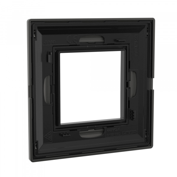 DKC Avanti Темно-Серый Металл Рамка 2 модуля