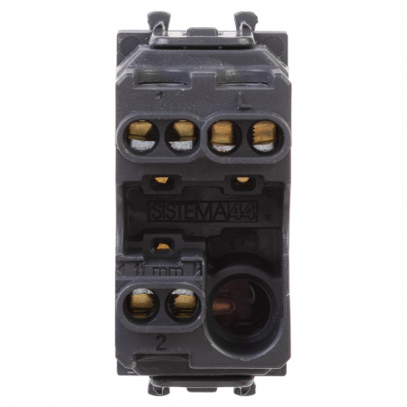 DKC Avanti Закаленная сталь Переключатель 1 модуль