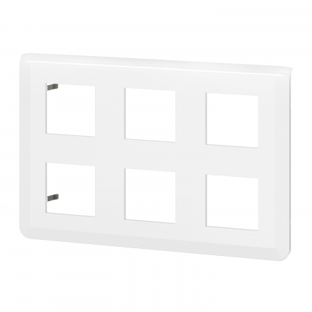 Legrand Mosaiс Рамка - Программа Mosaic - 2x3x2 модуля - белая