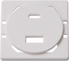Donel Лицевая панель для USB зарядного устройства A+C, белый, серия N96 Collect, DTP286033