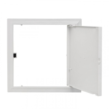 EKF Basic Люк ревизионный пластик с нажим. замком 200х200 (ШхВ внутр.)