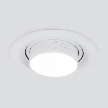 Потолочный светодиодный светильник 9920 LED 15W 3000K белый 9920 LED Elektrostandard Zoom a064034