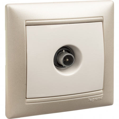 Legrand Valena Бел Розетка TV единственная 1,5 дБ