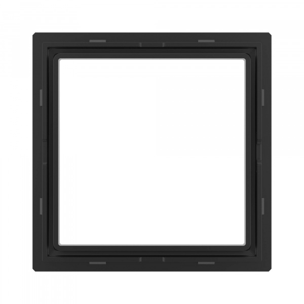 DKC Avanti Черный Декоративная вставка для металлических рамок 2 модуля