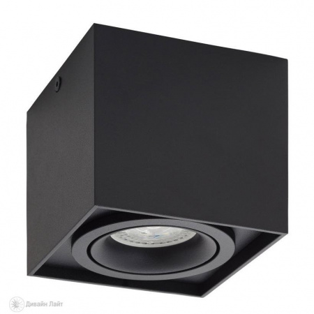 DK2003-BK Светильник накладной IP 20, 50 Вт, GU10, черный, алюминий