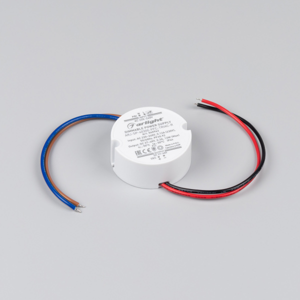 Arlight Блок питания ARJ-SP-40300-PFC-TRIAC-R (12W, 27-40V, 300mA) (IP44 Пластик, 5 лет)