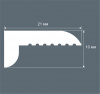 Плинтус PL015, 10х21, 2000мм, Экополимер/72 Плинтус PL015, 10х21, 2000мм, Экополимер/72